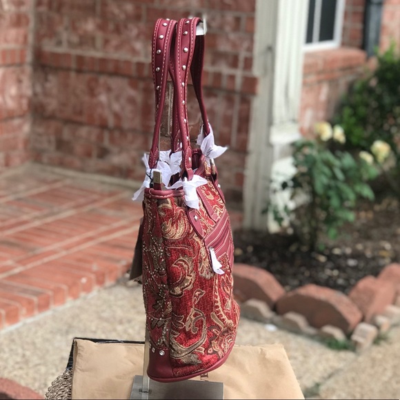 Montana west red hand bag - Picture 3 of 6